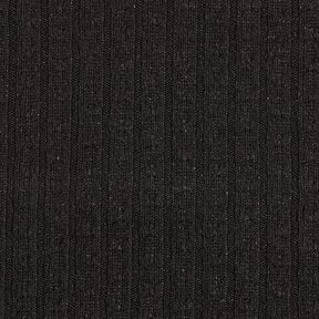 Strickstoff Ajour edle Glitzerstreifen – schwarz, 