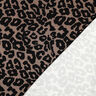 Viskose Stretch Leo | Poppy Fabrics – braun,  thumbnail number 4