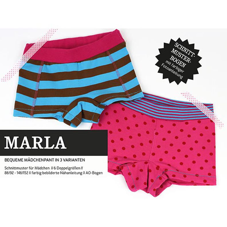 MARLA Mädchenpants in 3 Varianten | Studio Schnittreif | 98-164,  image number 1