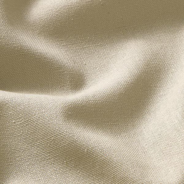 Viskose-Leinen-Mix Uni – hellbeige | Reststück 50cm