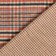 Wollmix Doppelgewebe Karos – terracotta/lila,  thumbnail number 1