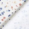 GOTS Baumwolljersey Aquarelltupfen Digitaldruck – weiss/indigo,  thumbnail number 4