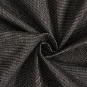 Outdoorstoff Canvas feine Struktur – schwarz, 