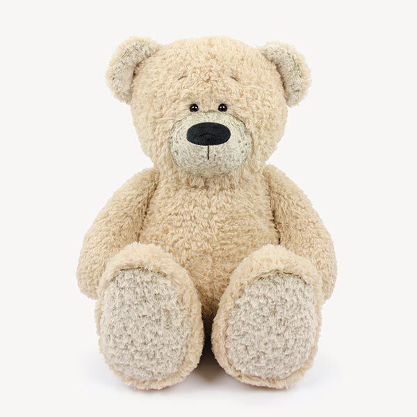 Teddy Geschenkset: Papierschnittmuster, Plüsch und 1 Paar Sicherheitsaugen [ 11 x 32 x 11 cm ] |,  image number 2