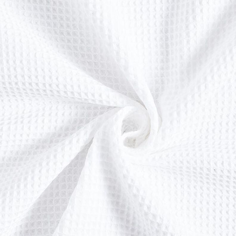 Waffelpiqué – weiss, image number 4