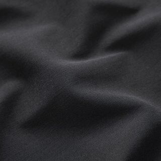 Stretchstoff Viskose-Mix Uni – schwarz | Reststück 100cm