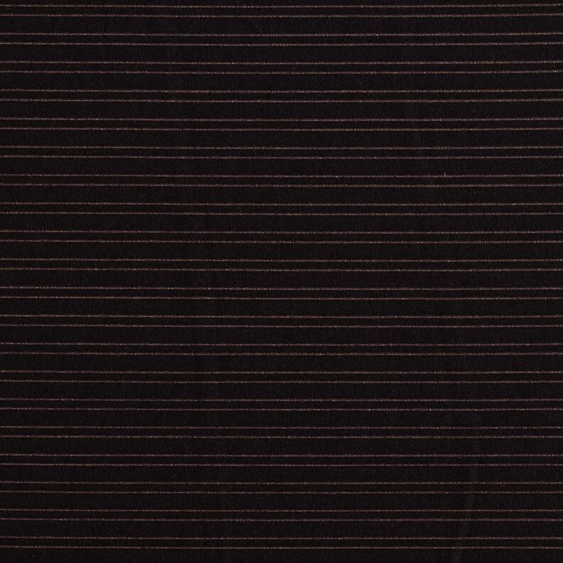 Ausbrenner Jersey Streifen – schwarz,  image number 1