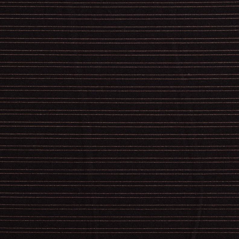 Ausbrenner Jersey Streifen – schwarz,  image number 1