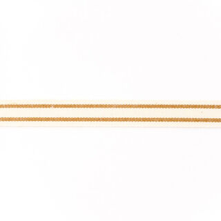 Webband Baumwolle Streifen – sand, 