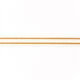 Webband Baumwolle Streifen – sand,  thumbnail number 1