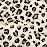 Sweatshirt angeraut Leo Print | Poppy Fabrics – creme/anemone,  thumbnail number 2