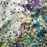GOTS Baumwolljersey verstreutes Mosaik | TCC x LOOKS by Wolfgang Joop – apfelgrün/dunkelbeige,  thumbnail number 3