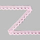 Klöppelspitze mit Bogenkante [10 mm] - rosa,  thumbnail number 1