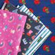 Baumwolljersey Peppa Wutz Blumen und Regenbögen | ABC Ltd. – pink – Muster,  thumbnail number 5