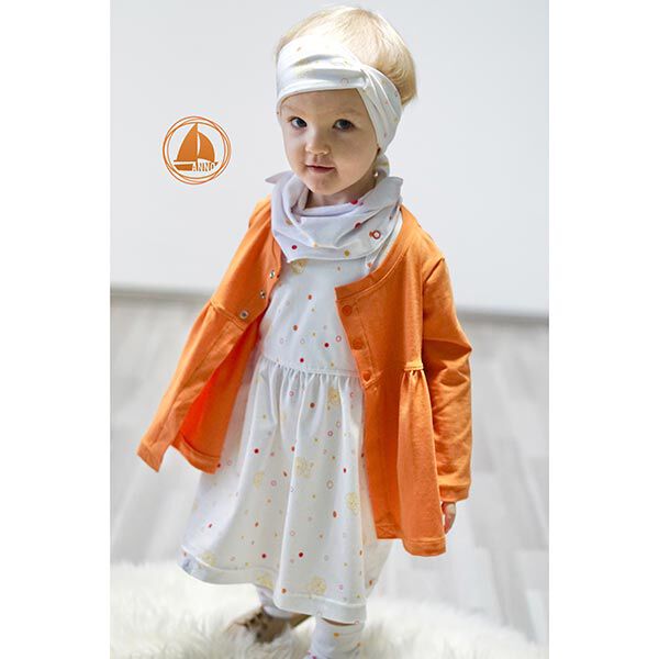 GOTS Baumwolljersey Löwe | Tula Kids – weiss, image number 7