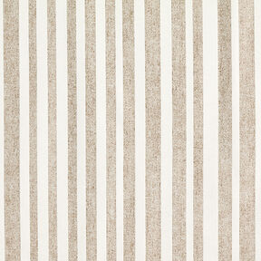 Beschichtete Baumwolle Streifen – beige, 