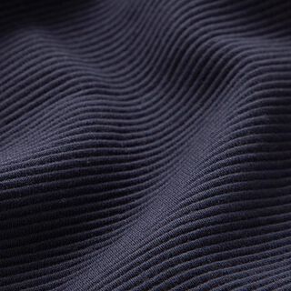 Ottoman-Rippenjersey Uni – marineblau, 