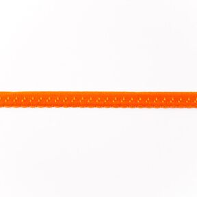 Elastisches Einfassband Spitze [12 mm] – orange, 