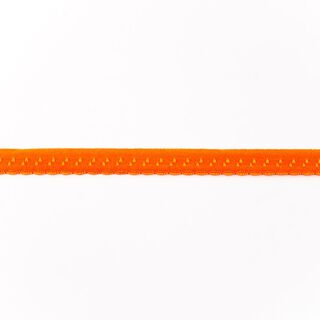 Elastisches Einfassband Spitze [12 mm] – orange, 