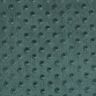 Kuschelfleece geprägte Punkte – dunkelgrün,  thumbnail number 1
