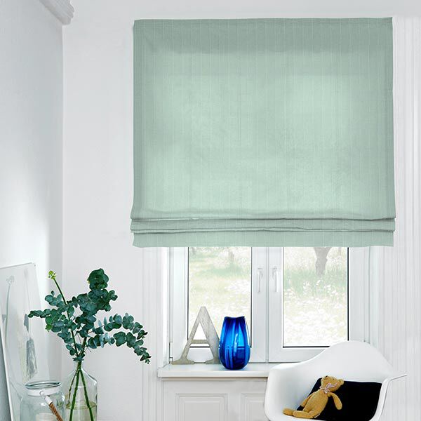 Dekostoff Gitter-Karo recycelt – schilf,  image number 5