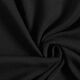 Mini Baumwoll-Waffeljersey Uni – schwarz,  thumbnail number 1