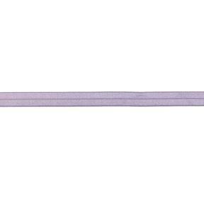 Elastisches Einfassband (Falzgummi) glänzend [15 mm] – flieder, 