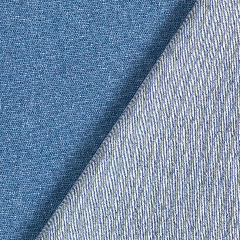 Baumwoll-Denim schwer – jeansblau,  image number 3