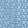 Beschichtete Baumwolle grafische Sterne – blau/weiss,  thumbnail number 1