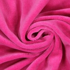 Nicki Stoff Uni – intensiv pink | Reststück 70cm, 