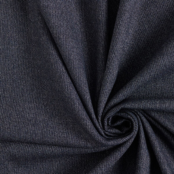 Anzugstoff Salz und Pfeffer – marineblau, image number 1