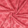 Kunstfell Herzen | Poppy Fabrics – malve,  thumbnail number 3
