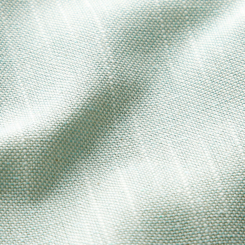 Dekostoff Halbpanama leichte Struktur – hellmint/hellbeige, image number 9