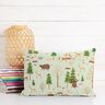 Dekostoff Halbpanama Waldtiere – mint,  thumbnail number 7