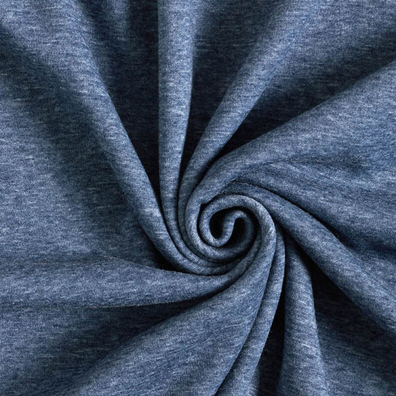 Alpenfleece Melange – marineblau,  image number 1