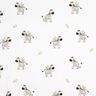 GOTS Baumwolljersey Zebras in der Steppe Digitaldruck | Poppy Fabrics – weiss/schwarz,  thumbnail number 1