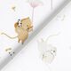 Baumwollpopeline Maus und Pusteblume – weiss,  thumbnail number 5