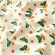 Baumwollstoff Popeline goldene Glocken – natur,  thumbnail number 2