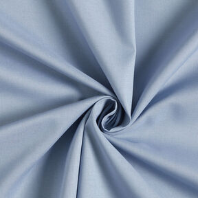 Baumwollstoff Cretonne Uni – helljeansblau, 