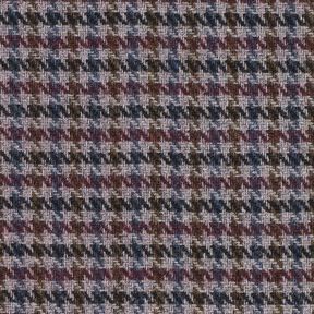 Mantelstoff Woll-Mix kleiner Hahnentritt – merlot/silber, 