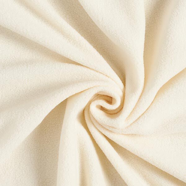 Antipilling Microfleece Light – wollweiss | Reststück 100cm