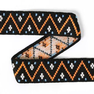 Color Elastic Zacken - schwarz | Prym, 