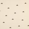 GOTS Rippenjersey kleine Autos | Poppy Fabrics – creme/schwarzbraun,  thumbnail number 1
