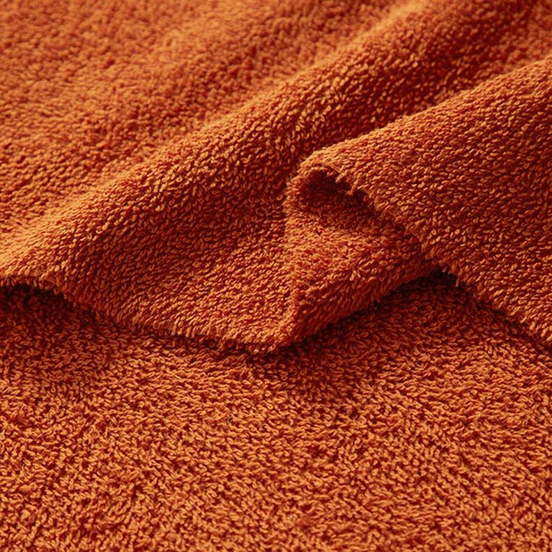 Frotteestoff – terracotta,  image number 4