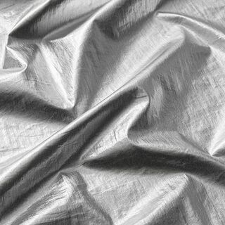 Leichter Blusenstoff Glamour – silber, 