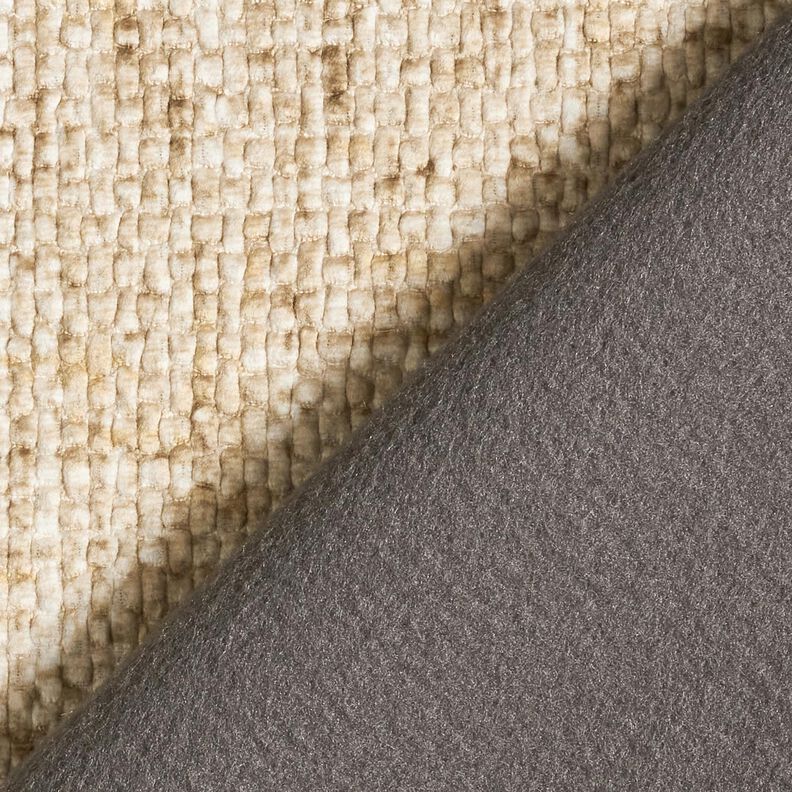Polsterstoff Velours gepr&auml;gt &ndash; beige,  image number 4