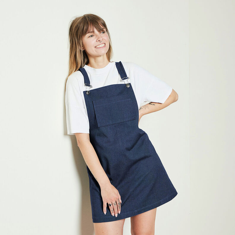 Baumwoll-Denim schwer – marineblau,  image number 6