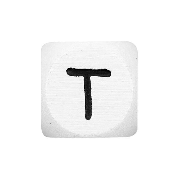 Holzbuchstaben T – weiß | Rico Design,  image number 1
