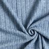 Strickstoff Ajour edle Glitzerstreifen – hellblau,  thumbnail number 3