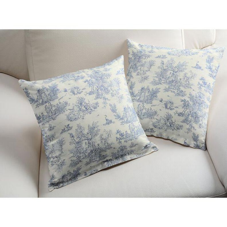 Baumwollstoff kleine Pastorale 280 cm – blau,  image number 5